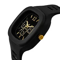 Miller Analog Watch - For Boys Stylish Square Dial Smooth Silicon Strap STYLISH DESIGNER-thumb3