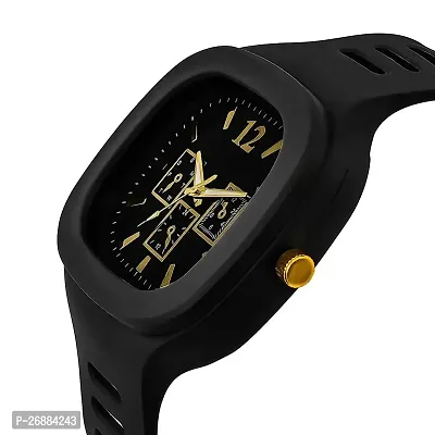 Miller Analog Watch - For Boys Stylish Square Dial Smooth Silicon Strap STYLISH DESIGNER-thumb4