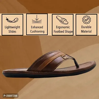 Classy Solid Slippers for Men-thumb4