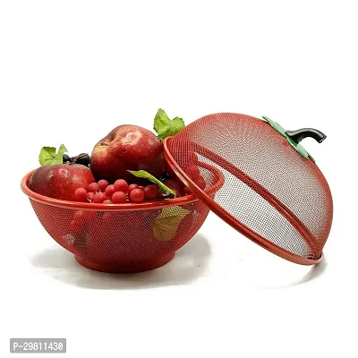 Apple Shape Net Fruits And Vegetables Basket-thumb4