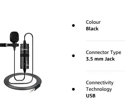 Boya Omni-Directional Lavalier Microphone BY-M1PRO Mic Single Head Clip-on Condenser Mic for Smartphone TIK Tok Live Streaming DSLR Camcorder Audio-thumb1