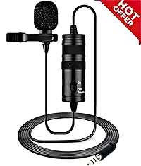 Boya Omni-Directional Lavalier Microphone BY-M1PRO Mic Single Head Clip-on Condenser Mic for Smartphone TIK Tok Live Streaming DSLR Camcorder Audio-thumb2