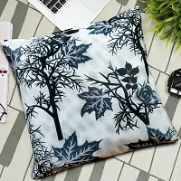 KANUSHI Industries? Reversible Decorative Cushion Covers Set of- 5 (12 X12 Inches)(CC-BLACK-SHUB-5PC-12X12)-thumb1