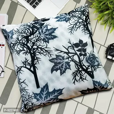 KANUSHI Industries? Reversible Decorative Cushion Covers Set of- 5 (12 X12 Inches)(CC-BLACK-SHUB-5PC-12X12)-thumb2