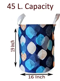 KANUSHI Industries? Designer Laundry Bag+ 1 Pc Waterproof  Dustproof Top Load Fully Automatic Washing Machine Cover(Suitable for 6 Kg, 6.5 kg, 7 kg, 7.5 kg)(LB+WASHING-FULLY-B-LONG-LEVS)-thumb2