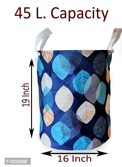 KANUSHI Industries? Designer Laundry Bag+ 1 Pc Waterproof  Dustproof Top Load Fully Automatic Washing Machine Cover(Suitable for 6 Kg, 6.5 kg, 7 kg, 7.5 kg)(LB+WASHING-FULLY-B-LONG-LEVS)-thumb3