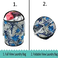 KANUSHI Industries? Designer Laundry Bag+ 1 Pc Waterproof  Dustproof Top Load Fully Automatic Washing Machine Cover(Suitable for 6 Kg, 6.5 kg, 7 kg, 7.5 kg)(LB+WASHING-FULLY-BLUE-SUBH)-thumb4