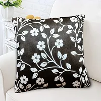 KANUSHI Industries? Reversible Decorative Cushion Covers Set of- 2 (24 X24 Inches)(CC-BROWN-RAJ-2PC-24X24)-thumb1