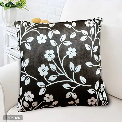 KANUSHI Industries? Reversible Decorative Cushion Covers Set of- 2 (24 X24 Inches)(CC-BROWN-RAJ-2PC-24X24)-thumb2