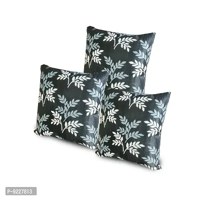 KANUSHI Industries? Decorative Cushion Covers Set of- 3 (16x16 Inches)(CC-BLACK-SMALL-LEVS-3PC)-thumb5