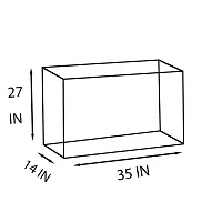 KANUSHI Industries? 100% Waterproof Split AC Cover for Outdoor Unit 1.5 to 2.0 Ton Capacity (VAR-AC-Out-Transparent) (VAR-AC-OUT-WATRERPROOF-COFFEE-01)-thumb2