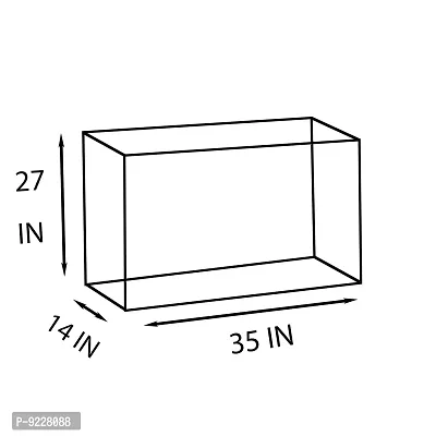 KANUSHI Industries? 100% Waterproof Split AC Cover for Outdoor Unit 1.5 to 2.0 Ton Capacity (VAR-AC-Out-Transparent) (VAR-AC-OUT-WATRERPROOF-COFFEE-01)-thumb3