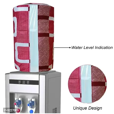 KANUSHI Industries? Water Dispenser Bottle Cover with Water Level Indication 20 L (Maroon) (WD-MAROON-BOX-01)-thumb2
