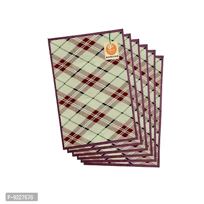 KANUSHI Industries? Washable Easy to fold-able Plats Mats for Dining Table(TAB-MATS-NW-NEW-04-6PC)-thumb3