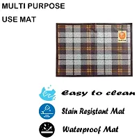 KANUSHI Industries? Washable Easy to fold-able Plats Mats for Dining Table(TAB-MATS-NW-NEW-09-6PC)-thumb4