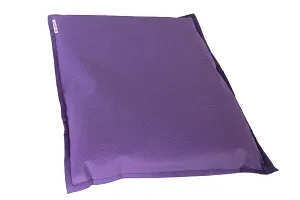 KANUSHI? Set of 12 Pc Transparent Plain Non Woven Fabric Saree Cover/Bag with Zip Combo (Purple)-thumb2
