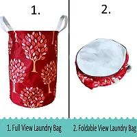 KANUSHI Industries? Designer Laundry Bag+ 1 Pc Waterproof  Dustproof Top Load Fully Automatic Washing Machine Cover(Suitable for 6 Kg, 6.5 kg, 7 kg, 7.5 kg)( LB+WASHING-FULLY-BROWN-SMALL-LEVS)-thumb4