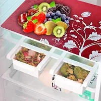 KANUSHI? PVC Fridge Multi Purpose Mats/Fridge Mats Set of 3 / Refrigerator Mats Set(FRIMAT-M-25-03)-thumb1