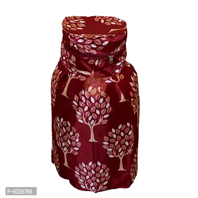 KANUSHI Industries? Cotton Leaves Design1 Piece Lpg Gas Cylinder Cover (VAR1-CYL-02-MAR)-thumb3