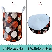 KANUSHI Industries? Designer Laundry Bag+ 1 Pc Waterproof  Dustproof Top Load Fully Automatic Washing Machine Cover(Suitable for 6 Kg, 6.5 kg, 7 kg, 7.5 kg)(LB+WASHING-FULLY-BROWN-LONG-LEVS)-thumb4