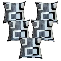 KANUSHI Industries? Decorative Cushion Covers Set of- 5 (16x16 Inches)(CC-Y-5PC.)-thumb1