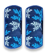 KANUSHI Industries? Fridge Top Covers/Refrigerator Cover+ 1 Pc Handle Cover (Color- Blue)(FRI-Blue-Small-LEVS+1-Handle)-thumb2