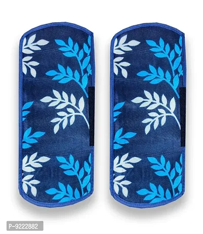 KANUSHI Industries? Fridge Top Covers/Refrigerator Cover+ 1 Pc Handle Cover (Color- Blue)(FRI-Blue-Small-LEVS+1-Handle)-thumb3