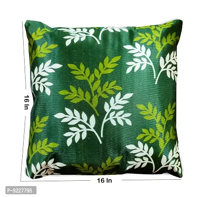 KANUSHI Industries? Decorative Cushion Covers Set of- 3 (16x16 Inches)(CC-GREEN-SMALL-LEVS-3PC)-thumb4