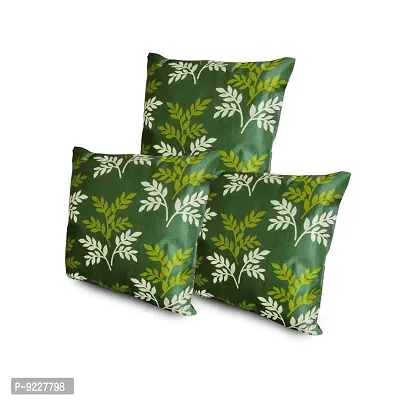 KANUSHI Industries? Decorative Cushion Covers Set of- 3 (16x16 Inches)(CC-GREEN-SMALL-LEVS-3PC)-thumb5