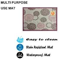 KANUSHI Industries? Washable Easy to fold-able Plats Mats for Dining Table(TAB-MATS-NW-NEW-10-6PC)-thumb4