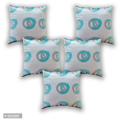 KANUSHI Industries? Decorative Cushion Covers Set of- 5 (16x16 Inches)(CC-AY-5PC)