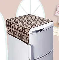 KANUSHI Industries? Waterproof  Dustproof Fridge Cover for Top/Refrigerator Covers (NW-15-FRIDGE-TOP)-thumb1