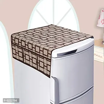 KANUSHI Industries? Waterproof  Dustproof Fridge Cover for Top/Refrigerator Covers (NW-15-FRIDGE-TOP)-thumb2