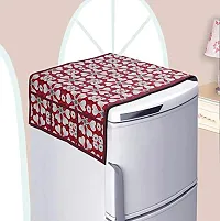 KANUSHI Industries? Waterproof  Dustproof Fridge Cover for Top/Refrigerator Covers (NW-14-FRIDGE-TOP)-thumb1