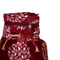 KANUSHI Industries Designer LPG Gas Cylinder Cover Set of 2Pc (2PCS+CYL-Maroon-Small-LEVS+Maroon-Tree)-thumb4