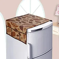 KANUSHI Industries? Waterproof  Dustproof Fridge Cover for Top/Refrigerator Covers (NW-17-FRIDGE-TOP)-thumb1