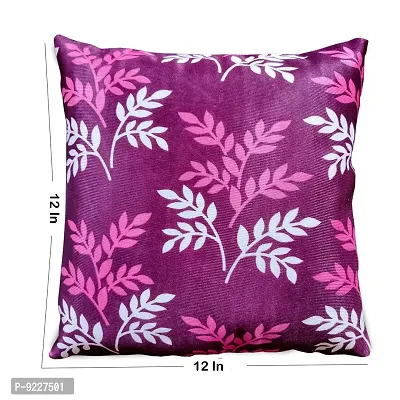 KANUSHI Industries? Reversible Decorative Cushion Covers Set of- 5 (12 X12 Inches)(CC-WINE-SMALL-LEVS-5PC-12X12)-thumb4