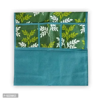 KANUSHI Industries? Fridge Covers/Refrigerator Cover (Color- Blue)(VAR-FRI-SMALL-LEAVES-BLUE-01) (VAR-FRI-GREEN-SMALL-LEVS-01)-thumb4