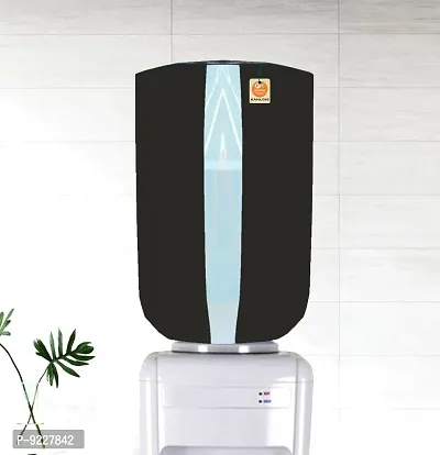 KANUSHI Industries? 100% Waterproof  Dustproof Water Dispenser Bottle Cover with Water Level Indication 20 L (WD-WATERPROOF-BLACK-01)-thumb0