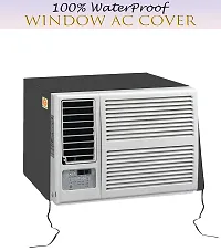 KANUSHI industries? 100% Waterproof And Dustproof Window AC Cover 1.5 to 2.0 Ton Capacity (AC-WIN-WATERPROOF-GREY-01)-thumb1