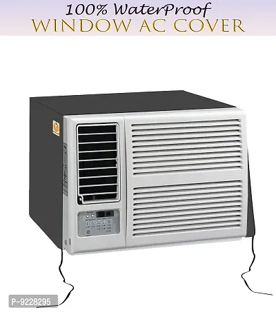 KANUSHI industries? 100% Waterproof And Dustproof Window AC Cover 1.5 to 2.0 Ton Capacity (AC-WIN-WATERPROOF-GREY-01)-thumb2