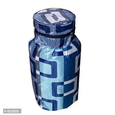 KANUSHI Industries? Cotton Leaves Design1 Piece Lpg Gas Cylinder Cover(VAR1-CYLN-BLUEBOX-01)-thumb4