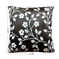 KANUSHI Industries? Reversible Decorative Cushion Covers Set of- 2 (24 X24 Inches)(CC-BROWN-RAJ-2PC-24X24)-thumb2