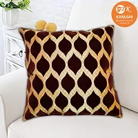 KANUSHI Industries? Reversible Decorative Cushion Covers Set of- 1 (24 X24 Inches)(CC-W-1PC-24X24)-thumb1