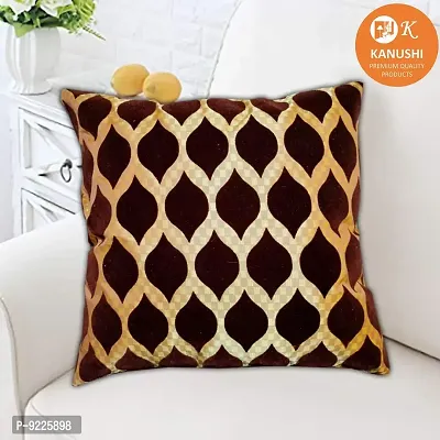 KANUSHI Industries? Reversible Decorative Cushion Covers Set of- 1 (24 X24 Inches)(CC-W-1PC-24X24)-thumb2