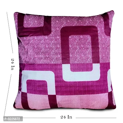 KANUSHI Industries? Reversible Decorative Cushion Covers Set of- 1 (24 X24 Inches)(CC-V-1PC-24X24)-thumb3