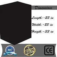 KANUSHI Industries? 100% Waterproof  Dustproof Front Load Automatic Washing Machine Cover (Suitable for 6 Kg, 6.5 kg, 7 kg, 7.5 kg)(WASMAC-Waterproof-Black-Front)-thumb3