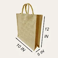 KANUSHI industries? Printed Design Jute Bag Pack of 2 (Small Size)(JUTE-BAG-J-9-SIZE-S-2PC)-thumb3