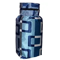 KANUSHI Industries? Cotton Leaves Design1 Piece Lpg Gas Cylinder Cover(VAR1-CYLN-BLUEBOX-01)-thumb1