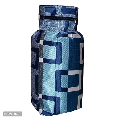 KANUSHI Industries? Cotton Leaves Design1 Piece Lpg Gas Cylinder Cover(VAR1-CYLN-BLUEBOX-01)-thumb2